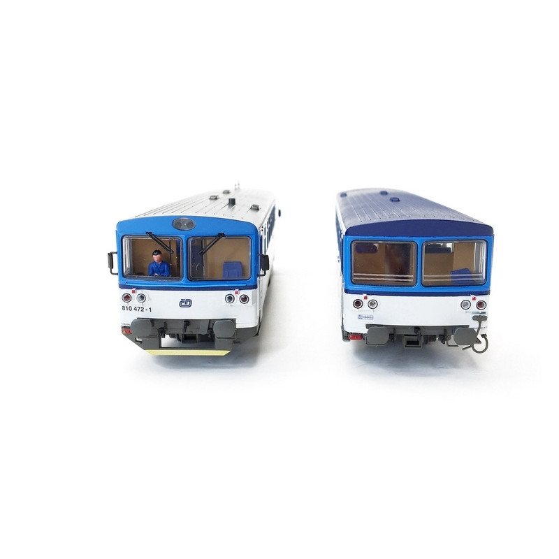 Autorail diesel 810472-1 avec remorque CD Ep VI - HO 1/87 - ROCO 70378