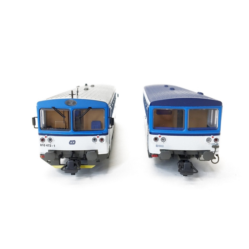 Autorail diesel 810472-1 avec remorque CD Ep VI - HO 1/87 - ROCO 70378