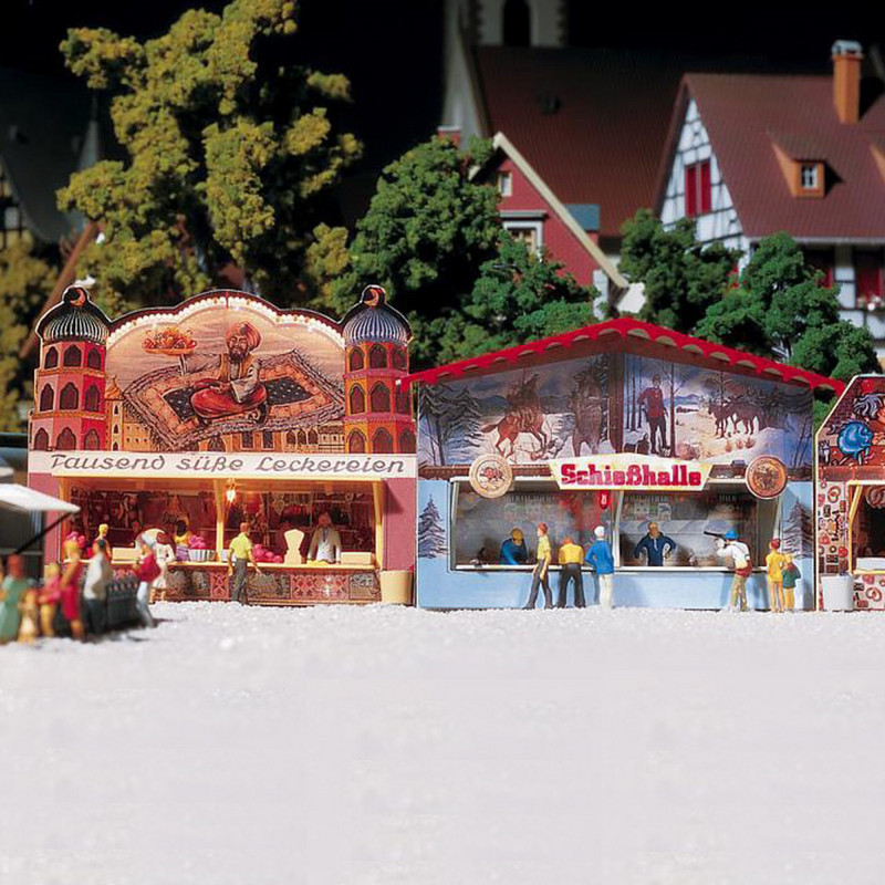 2 stands de fête foraine-N-1/160-FALLER 242320