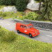 Camionnette "Interflug" Framo V901/2 Rouge-HO 1/87-BUSCH 51282