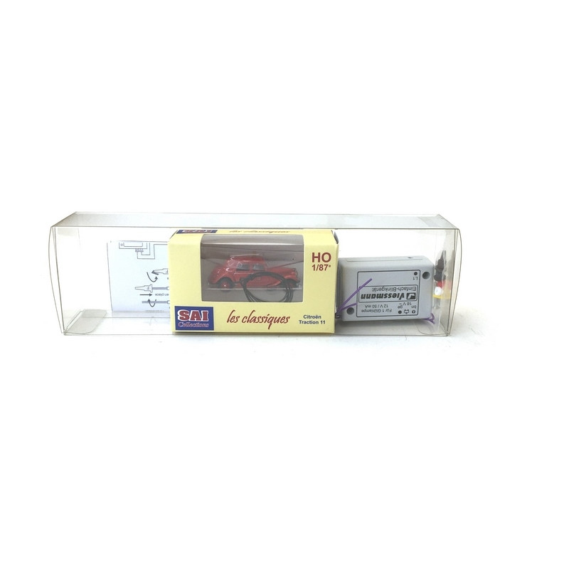 Citroën Traction 11 B + module Gyrophare clignotant -HO 1/87-SAI 912