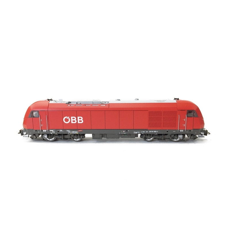 Locomotive diesel 2016 080-1, ÖBB Ep VI digital son-HO 1/87-ROCO 73766