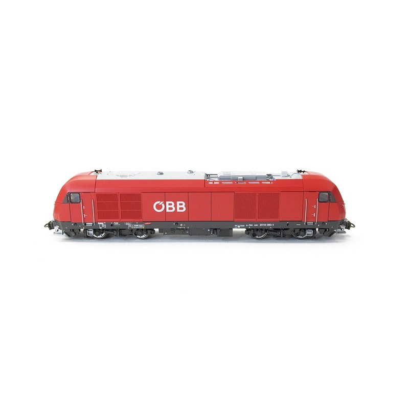 Locomotive diesel 2016 080-1, ÖBB Ep VI digital son-HO 1/87-ROCO 73766