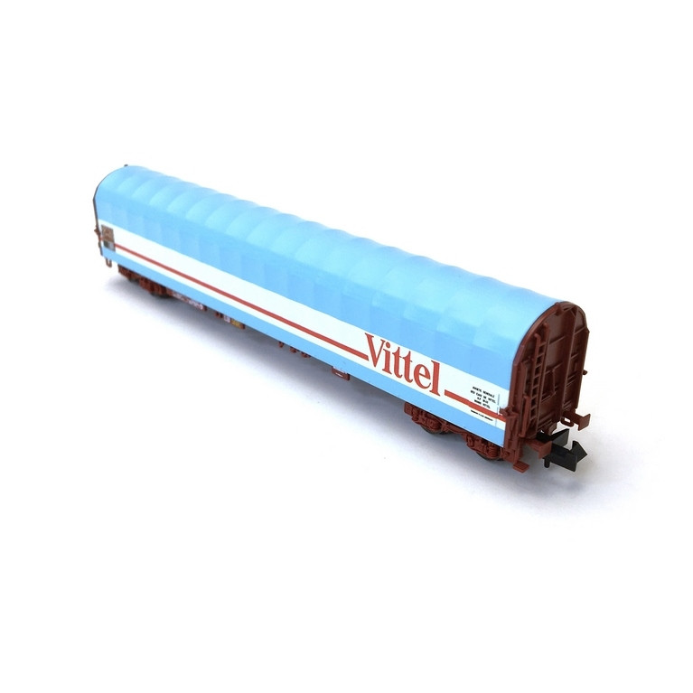 Wagon à bâche coulissante VITTEL, SNCF Ep IV-V -N 1/160- FLEISCHMANN 837711