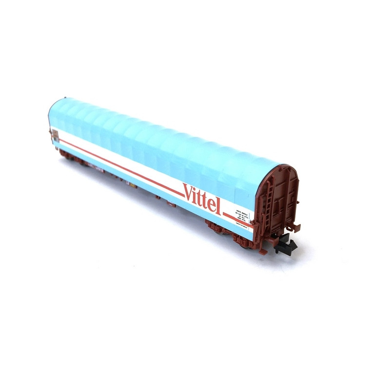 Wagon à bâche coulissante VITTEL, SNCF Ep IV-V -N 1/160- FLEISCHMANN 837711