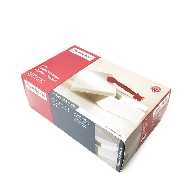 3 Plaques de mousse légère - ensemble de test - Auhagen 78300