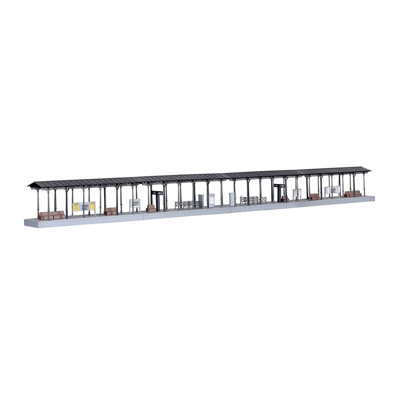 Quai de gare HO KIBRI 39569 modelisme ferroviaire diorama neuf KIBRI