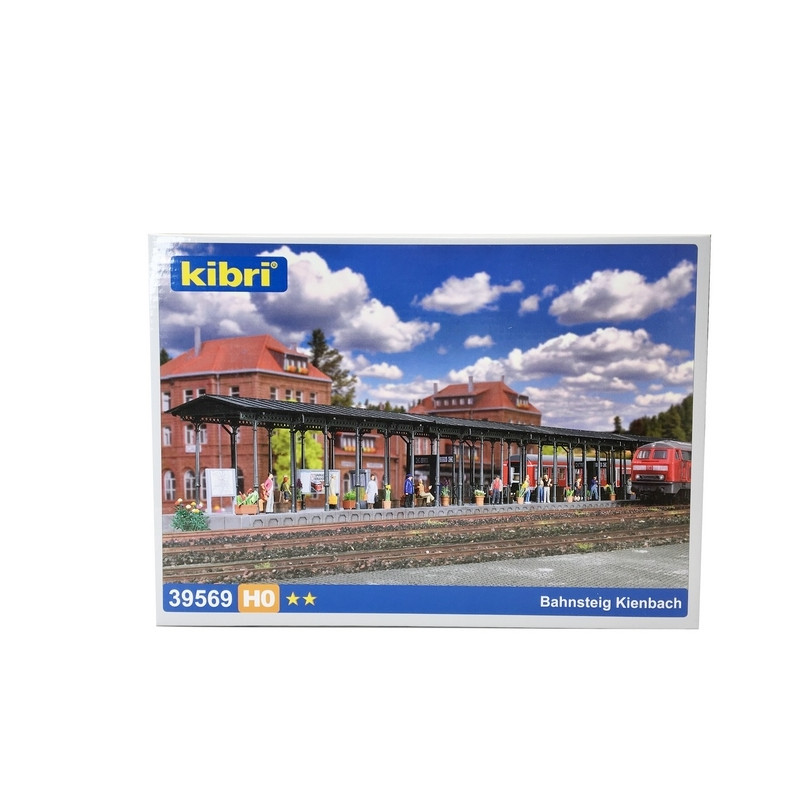 Quai de gare HO KIBRI 39569 modelisme ferroviaire diorama neuf KIBRI