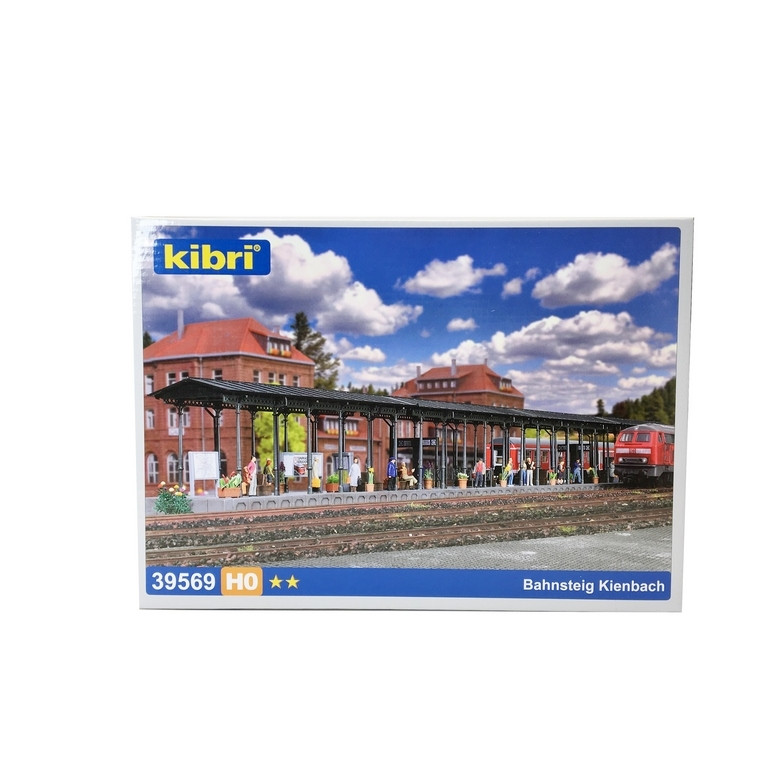 Quai de gare HO KIBRI 39569 modelisme ferroviaire diorama neuf KIBRI