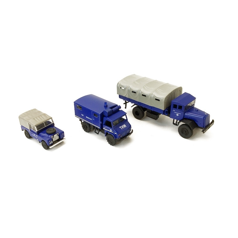 Coffret de 3 véhicules THW-HO 1/87-SCHUCO 452656000