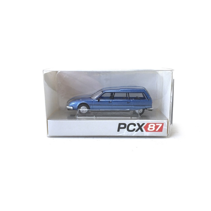 Citroën CX Break Bleu Métal-HO 1/87-PCX87 2492