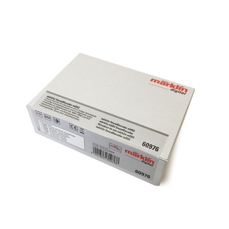 Décodeur sonore mSD3 21 broches 21MTC -MARKLIN 60976