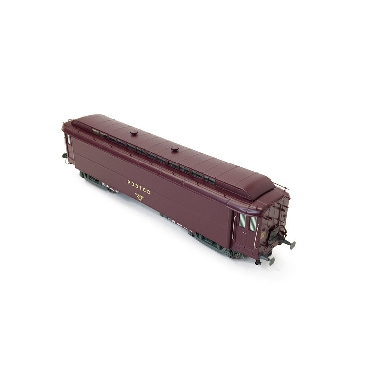 Voitures Postale Courtes OCEM - 16 m Ep IV - HO 1/87 - REE VB254