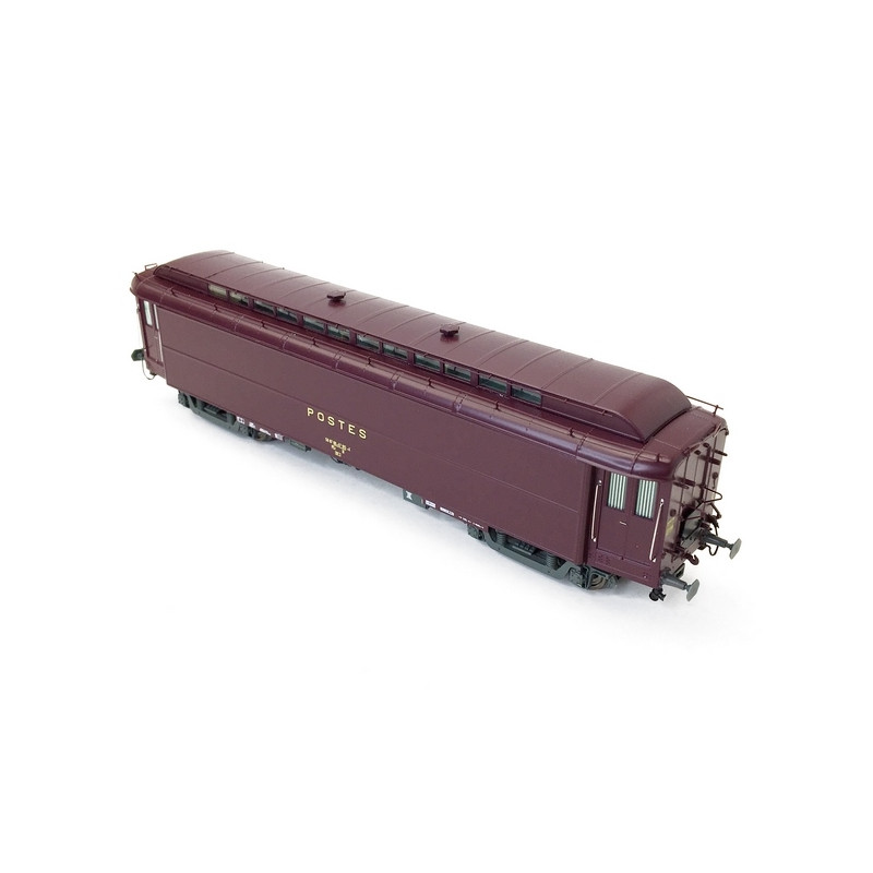 Voitures Postale Courtes OCEM - 16 m Ep IV - HO 1/87 - REE VB254