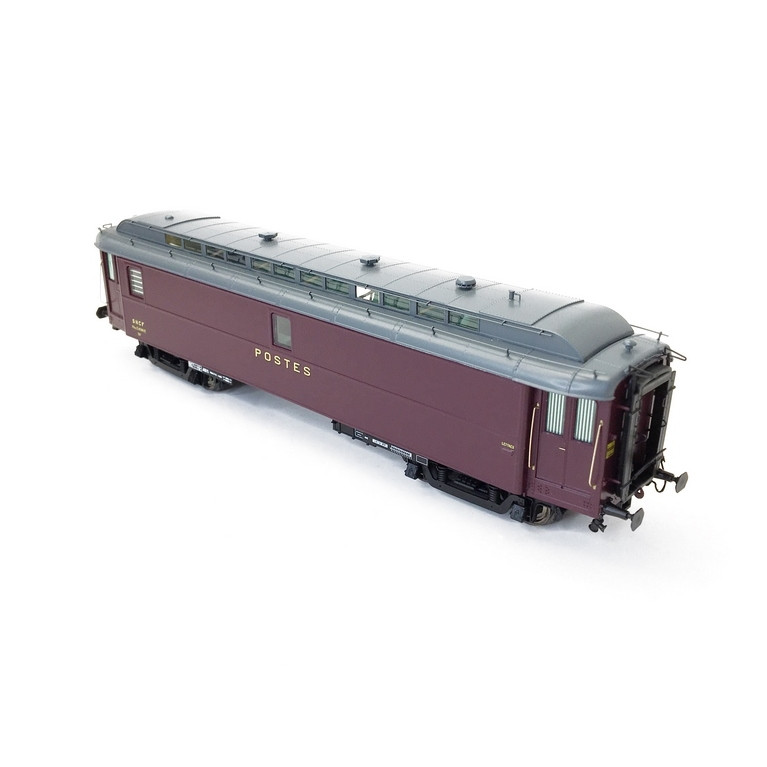Voitures Postale Courtes OCEM - 16 m Ep III - HO 1/87 - REE VB249