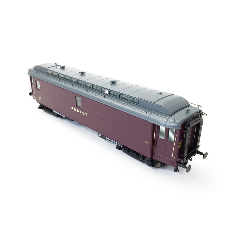 Voitures Postale Courtes OCEM - 16 m Ep III - HO 1/87 - REE VB249