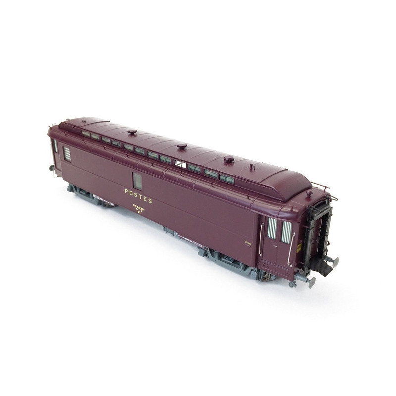 Voitures Postale Courtes OCEM - 16 m Ep IV - HO 1/87 - REE VB250