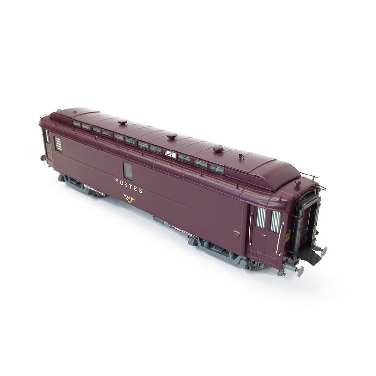 Voitures Postale Courtes OCEM - 16 m Ep IV - HO 1/87 - REE VB250