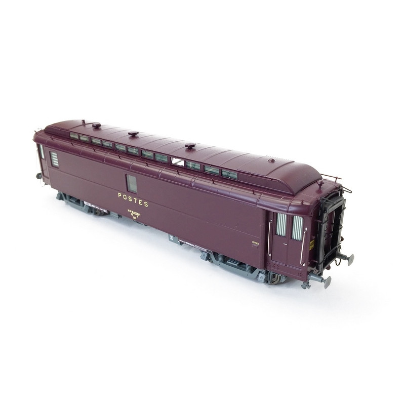 Voitures Postale Courtes OCEM - 16 m Ep IV - HO 1/87 - REE VB250
