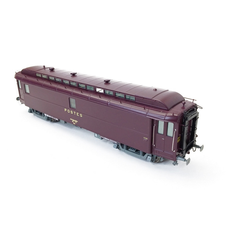 Voitures Postale Courtes OCEM - 16 m Ep IV - HO 1/87 - REE VB250
