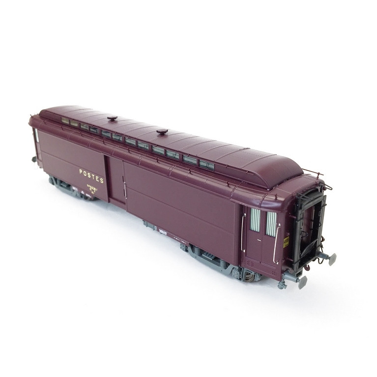 Voitures Postale Courtes OCEM - 16 m Ep IV - HO 1/87 - REE VB256