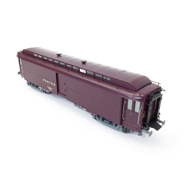 Voitures Postale Courtes OCEM - 16 m Ep IV - HO 1/87 - REE VB255