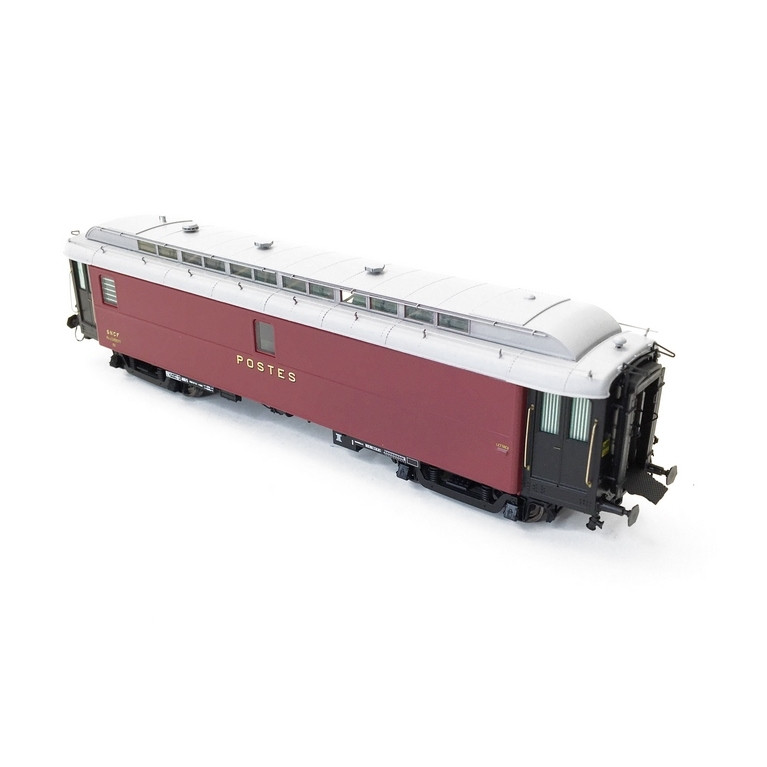 Voitures Postale Courtes OCEM - 16 m Ep III - HO 1/87 - REE VB247