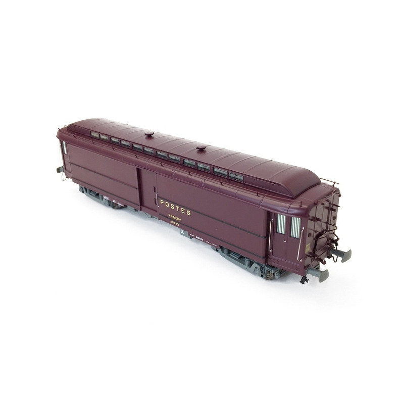 Voitures Postale Courtes OCEM - 16 m Ep IV - HO 1/87 - REE VB258