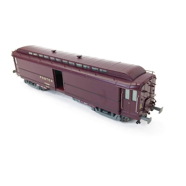 Voitures Postale Courtes OCEM - 16 m Ep IV - HO 1/87 - REE VB258