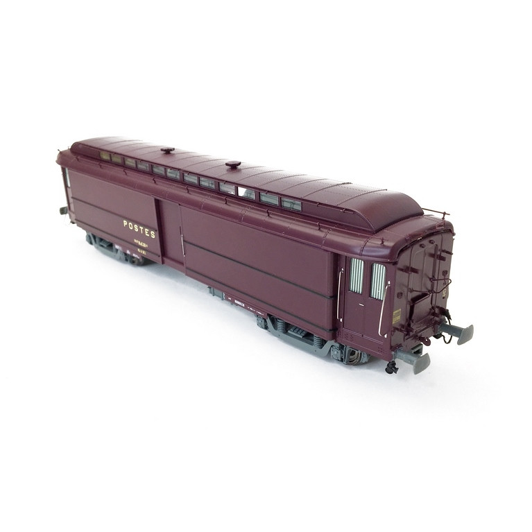 Voitures Postale Courtes OCEM - 16 m Ep IV - HO 1/87 - REE VB257
