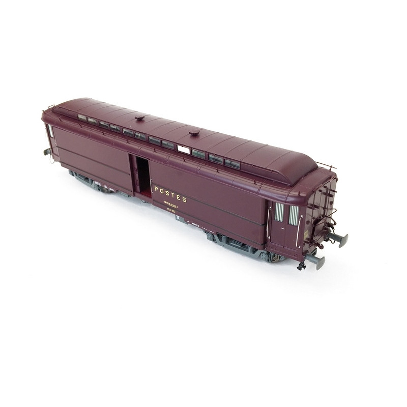 Voitures Postale Courtes OCEM - 16 m Ep IV - HO 1/87 - REE VB257