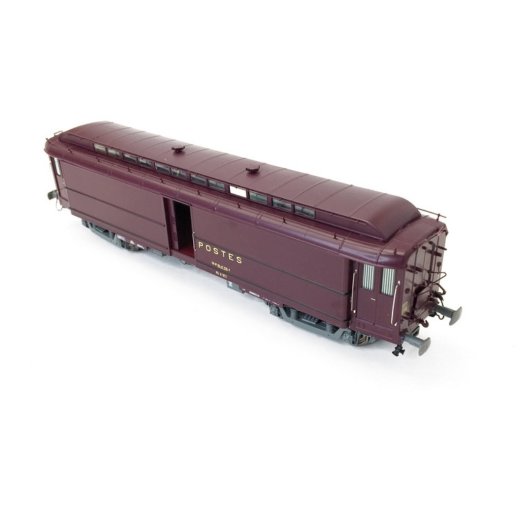 Voitures Postale Courtes OCEM - 16 m Ep IV - HO 1/87 - REE VB257