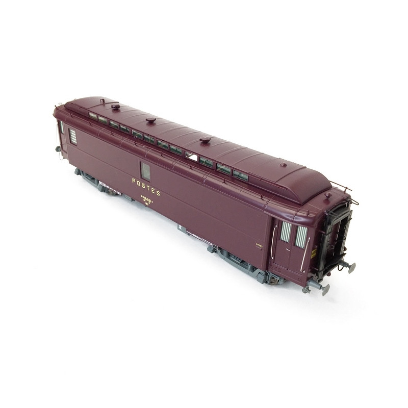 Voiture Postale Courte OCEM - 16 m Ep IV - HO 1/87 - REE VB251