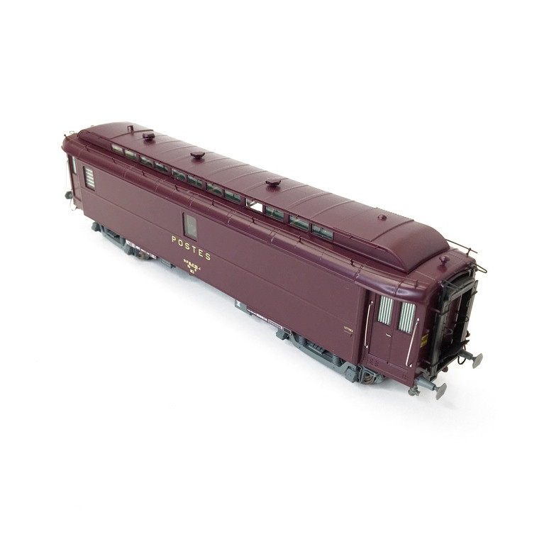 Voiture Postale Courte OCEM - 16 m Ep IV - HO 1/87 - REE VB251