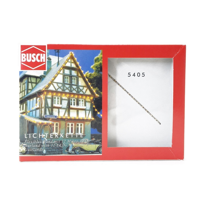 Guirlande lumineuse-HO 1/87-BUSCH 5405