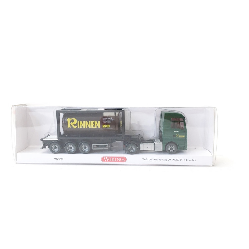 Camion MAN TGX Euro 6C Transport de citerne-HO 1/87-WIKING 53606
