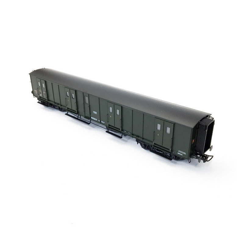 Fourgon ex-PLM à BOGIE SNCF Ep III-HO 1/87-REE VB360
