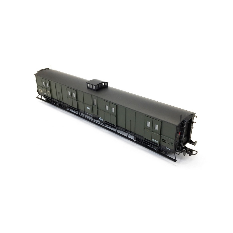 Fourgon ex-PLM à BOGIE SNCF Ep III-HO 1/87-REE VB358