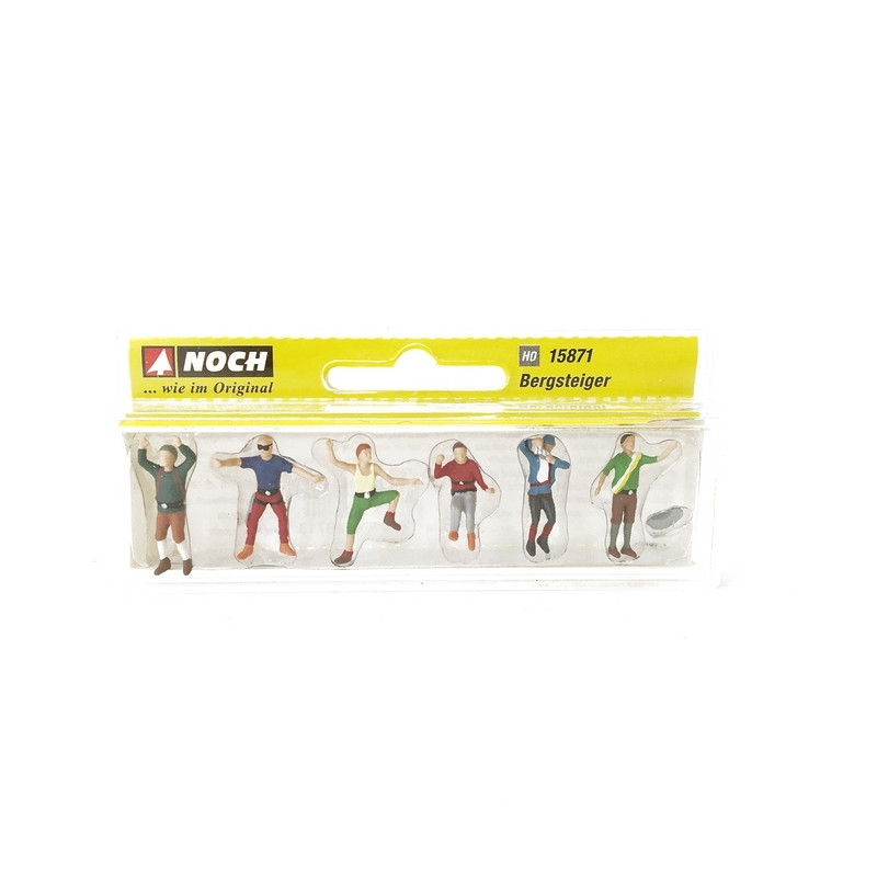 6 Alpinistes - HO 1/87 - NOCH 15871