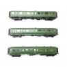 3 Voitures Express Nord Ep II - HO 1/87 - LSModels 40322