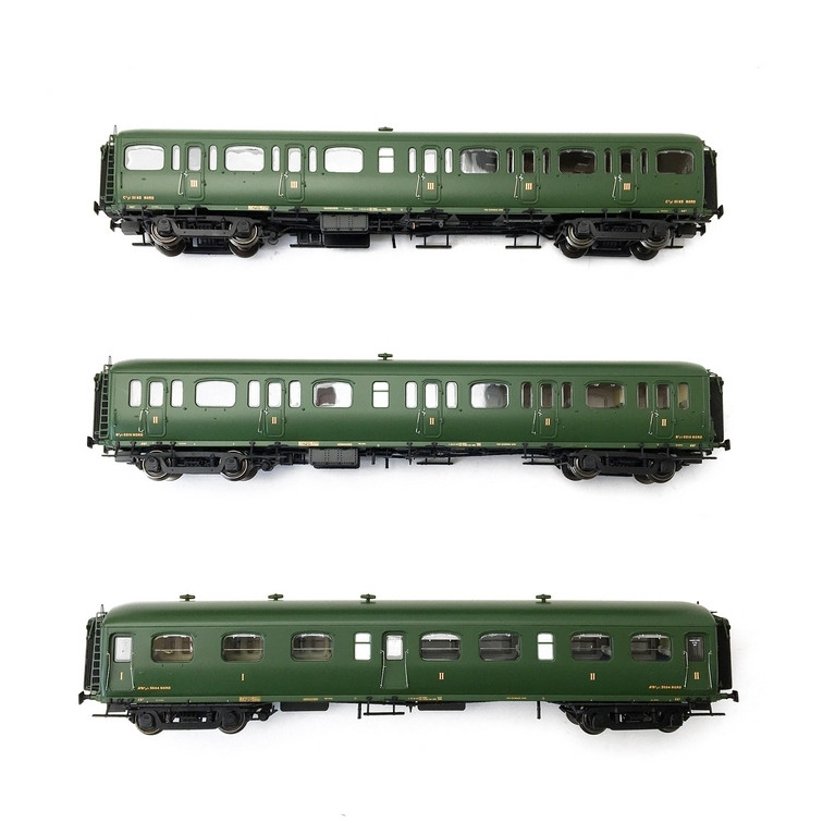 3 Voitures Express Nord Ep II - HO 1/87 - LSModels 40322