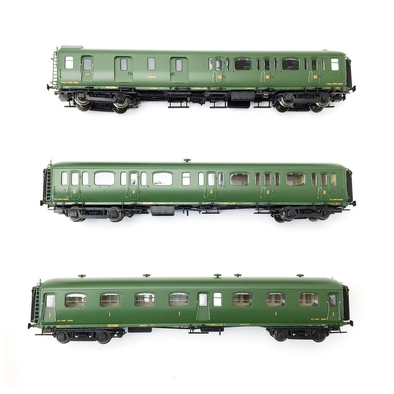 3 Voitures Express Nord Ep II - HO 1/87 - LSModels 40320