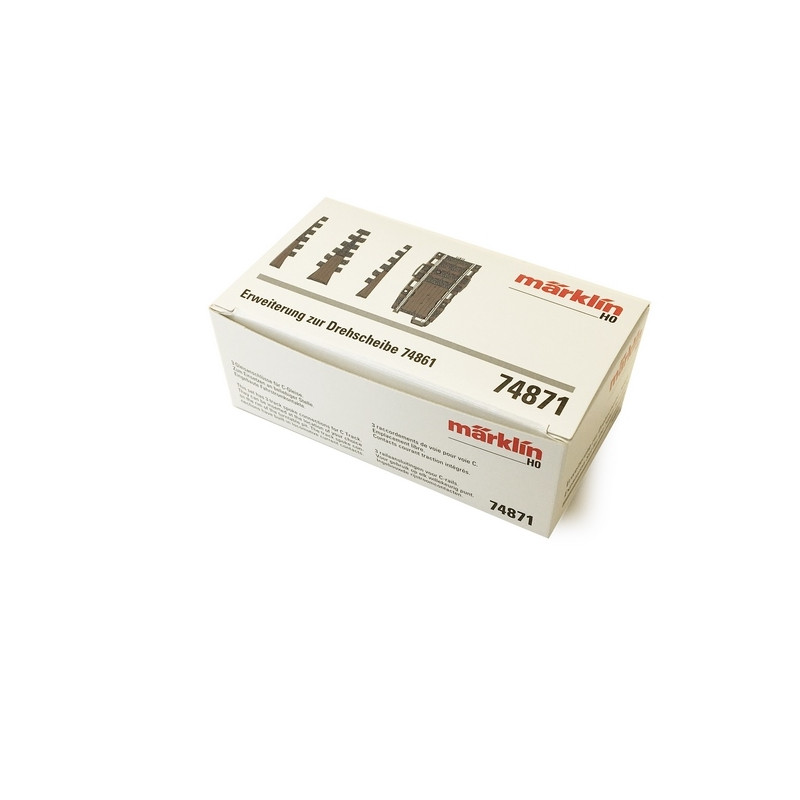 Extension de Pont tournant (74861) -HO 1/87 - MARKLIN 74871