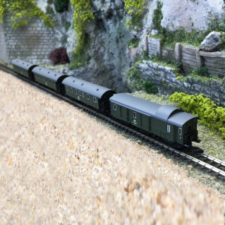 Coffret de 4 voitures DR Ep IV-Z 1/220-MARKLIN 87513