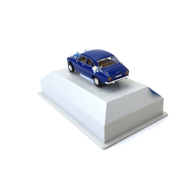 Peugeot 504 Bleue "Mariés"-HO 1/87-SAI 2099
