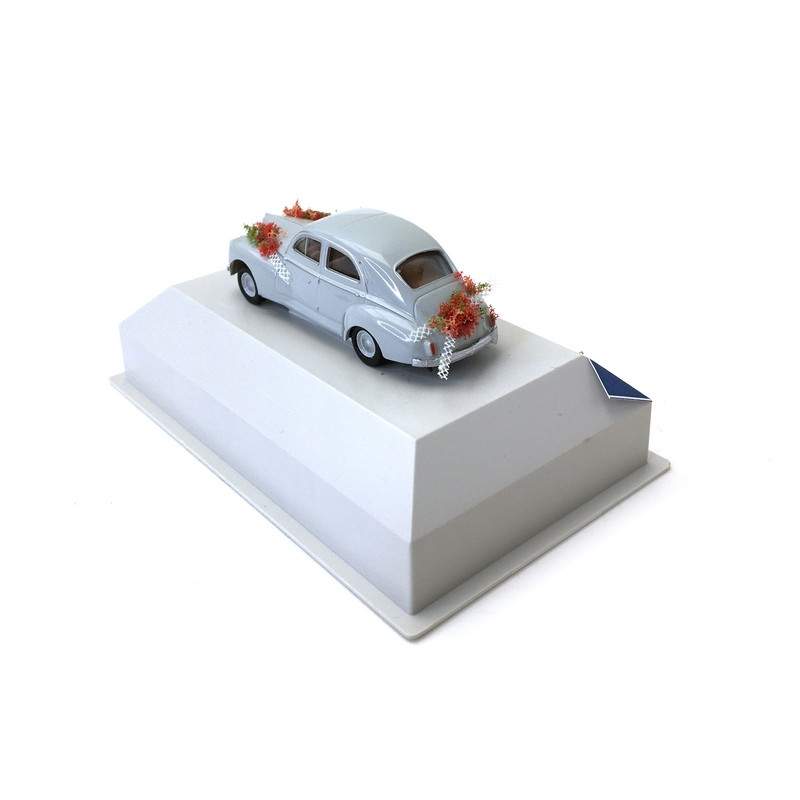 Peugeot 203 Grise "Mariés"-HO 1/87-SAI 2512