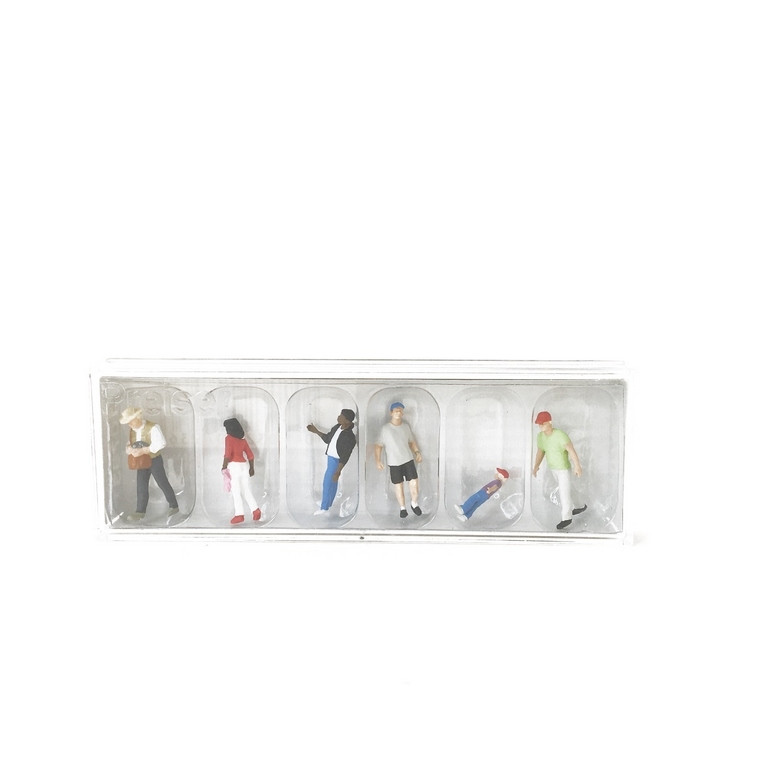 6 Passants - HO 1/87 - PREISER 10793