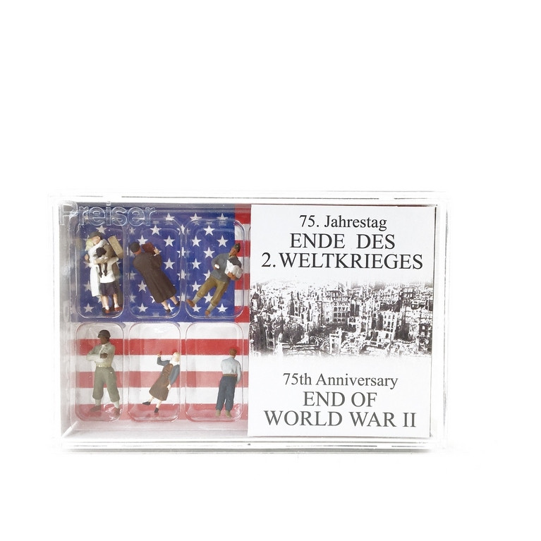 75e Anniversaire de la Fin de la 2e Guerre Mondiale - HO 1/87 - PREISER 13404