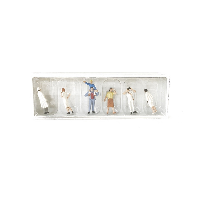 Spectateurs debout - HO 1/87 - PREISER 10026