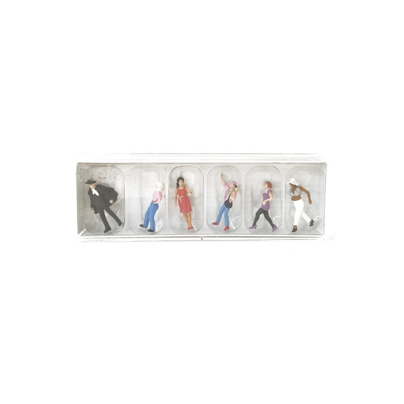 6 Passants-HO 1/87-PREISER 10785